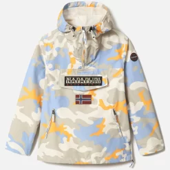 Jas Napapijri Women Rainforest Summer Print 3 Violet Camo