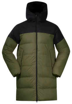 Jas Bergans Unisex Oslo Urban Down Parka Dark Olive Green/Black