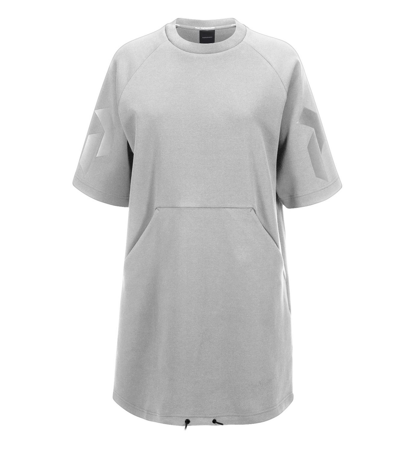 Jurk Peak Performance Women Tech Short-Sleeved Dress Med Grey Mel